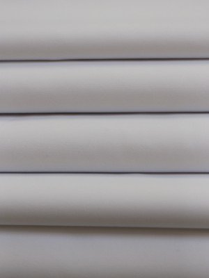 قماش جنتل المخيط أبيض