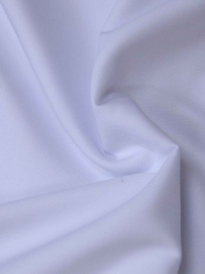 قماش موضة المخيط أبيض